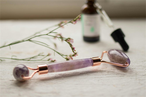Jade roller skincare routine