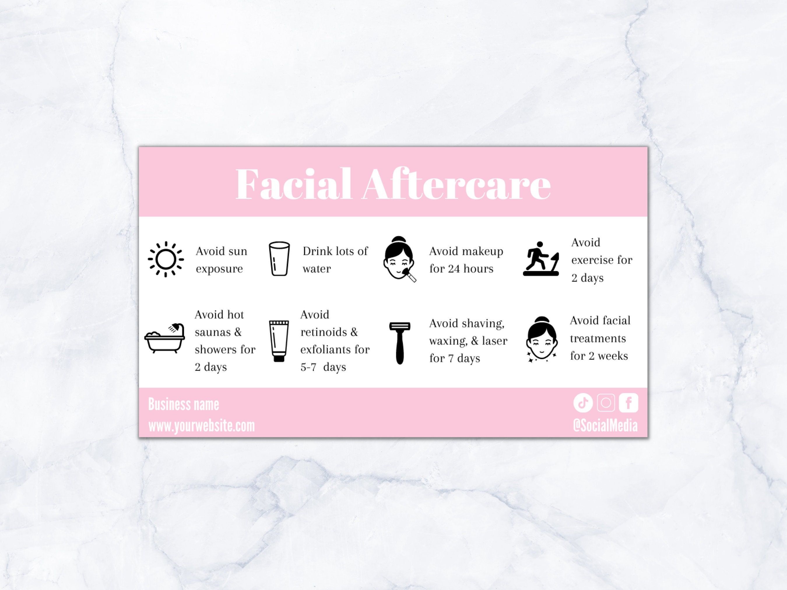Post-injection facial aftercare essentials