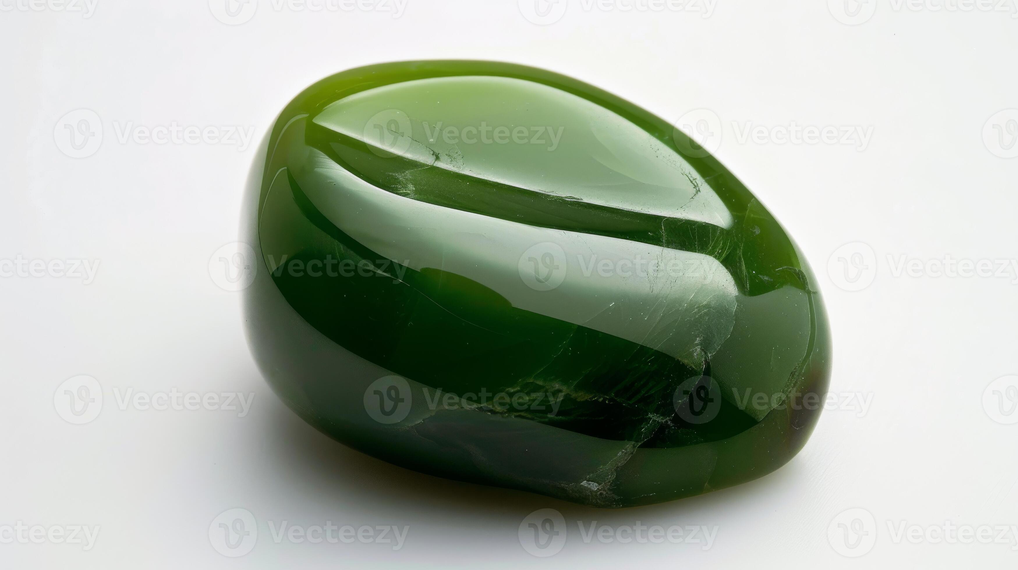 Close-up of jade stone surface showing mineral structure