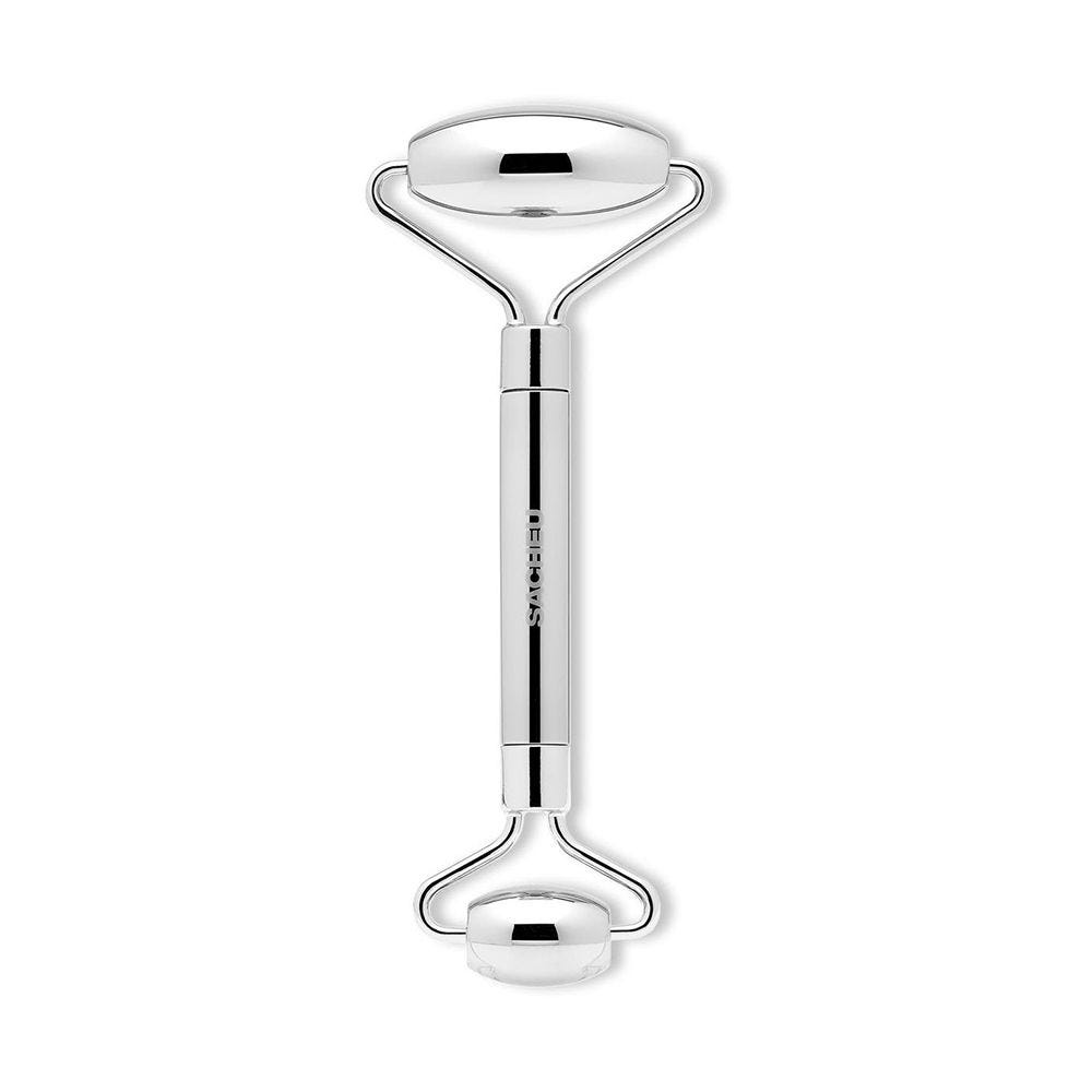 stainless steel face roller on counter