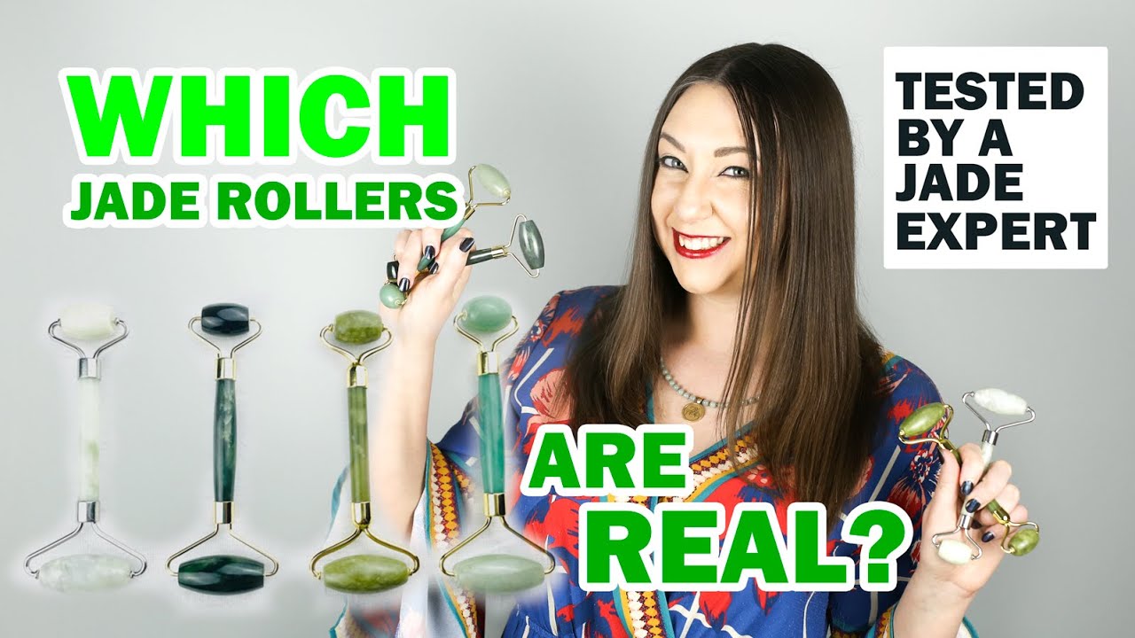 real jade vs glass roller