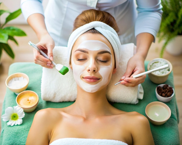 spa facial treatment